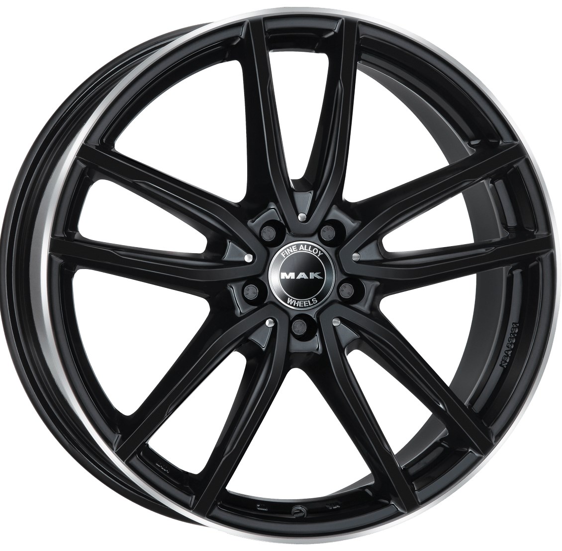 MAK EVO-D ZWART RAND GEPOLIJST 8030580885782